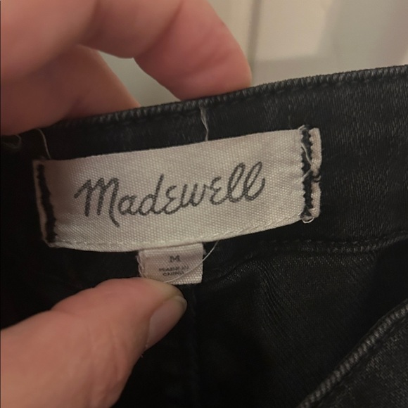 Madewell Black medium Denim Overalls - Picture 4 of 11